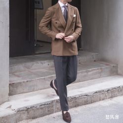 -怒马会 全麻衬西装高级定制