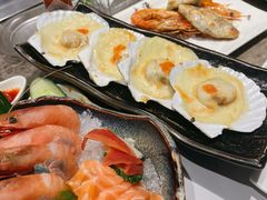 芝士扇贝-大渔铁板烧(花园道店)