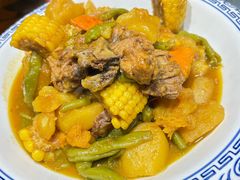 -东来菜馆•手抓海鲜家常菜•海鲜锅贴(鸽子窝店)