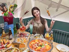 -街角等你.大连海鲜烧烤.经典铁板海鲜串(西安路店)