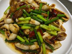 笔管鱼烧五花肉-船歌·鱼水饺青岛菜(金狮广场店)