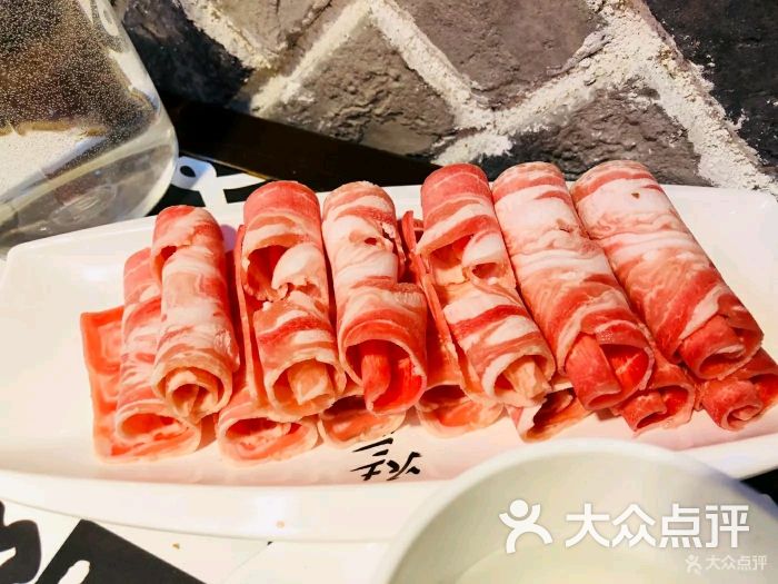 重庆灶二九宫格老火锅(百瑞景店)-羊肉卷图片-武汉美食-大众点评网