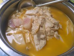 手工豆腐笋干汤-国生茶庄·地道农家菜团建活动