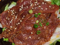 秘制香辣牛肉-胖记烤肉(江汉路店)