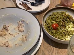 自制罗勒酱蘑菇意粉-Maxpoint Kitchen 西餐咖啡(乐峰广场店)