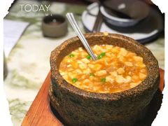 石锅鸡汤豆腐-绿茶餐厅(乐峰广场店)