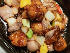 三葱爆银鳕鱼-丽思卡尔顿酒店-天泰轩中餐厅(大沽北路店)