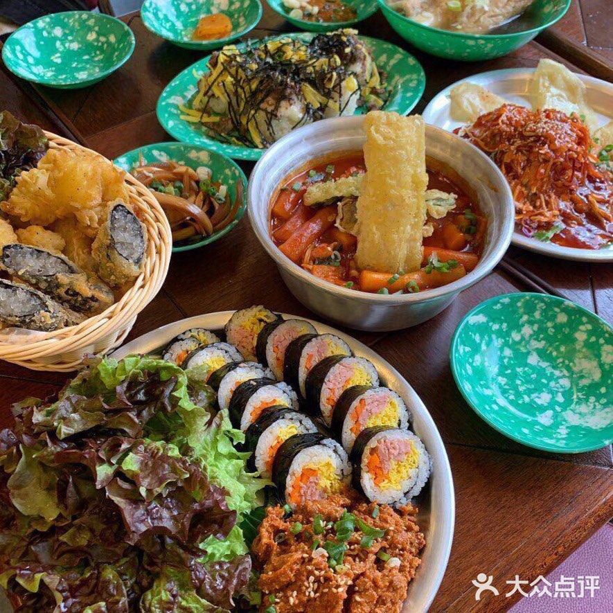 【남도분식】,他们家的紫菜包饭、炸货、年糕锅、拌面等等