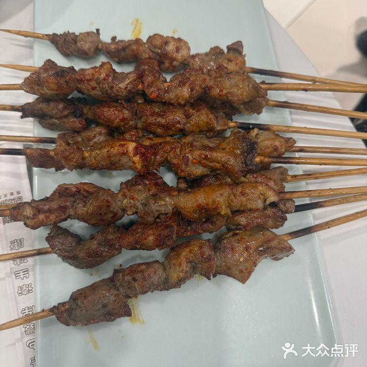 烤羊肉串 羊肉串的诱惑~