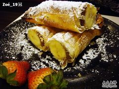 焗香蕉酥皮卷-发记甜品(豉油街店)