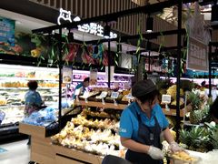 面包甜点陈列柜-盒马鲜生(189购物中心店)