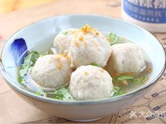 手工鱼丸汤-老闽味沙茶面·姜母鸭(传承35年曾厝垵店)