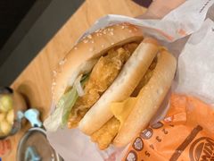 狠霸王鸡堡-汉堡王(华发中央公园店)