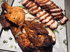 綠茶烤肉烤鸡拼盘-绿茶餐厅(布吉万象汇店)