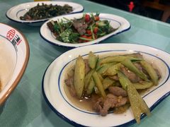 黄瓜炒猪肝-刘氏三和面馆