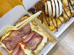 香草冰淇淋厚吐司-阿信厚吐司(曾厝垵店)