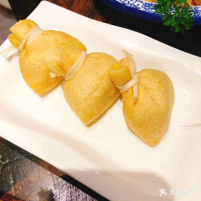 大匠工房古船木艺术餐厅(兴工北街店)蟹籽金福袋图片 - 第238张