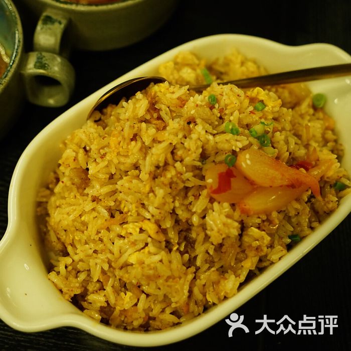 苦菜鲜肉炒饭图片