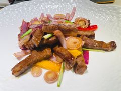 三葱爆5A牛肉-宴昆山·私房菜(春晖店)