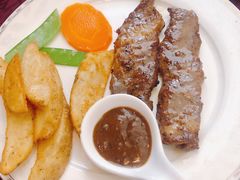 肩胛大块黑椒牛排-92°C俄式厨房(中央大街店)