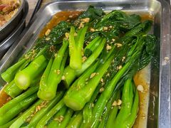 白灼宁夏菜心-番禺大岗仙庙烧鸡(芳村店)