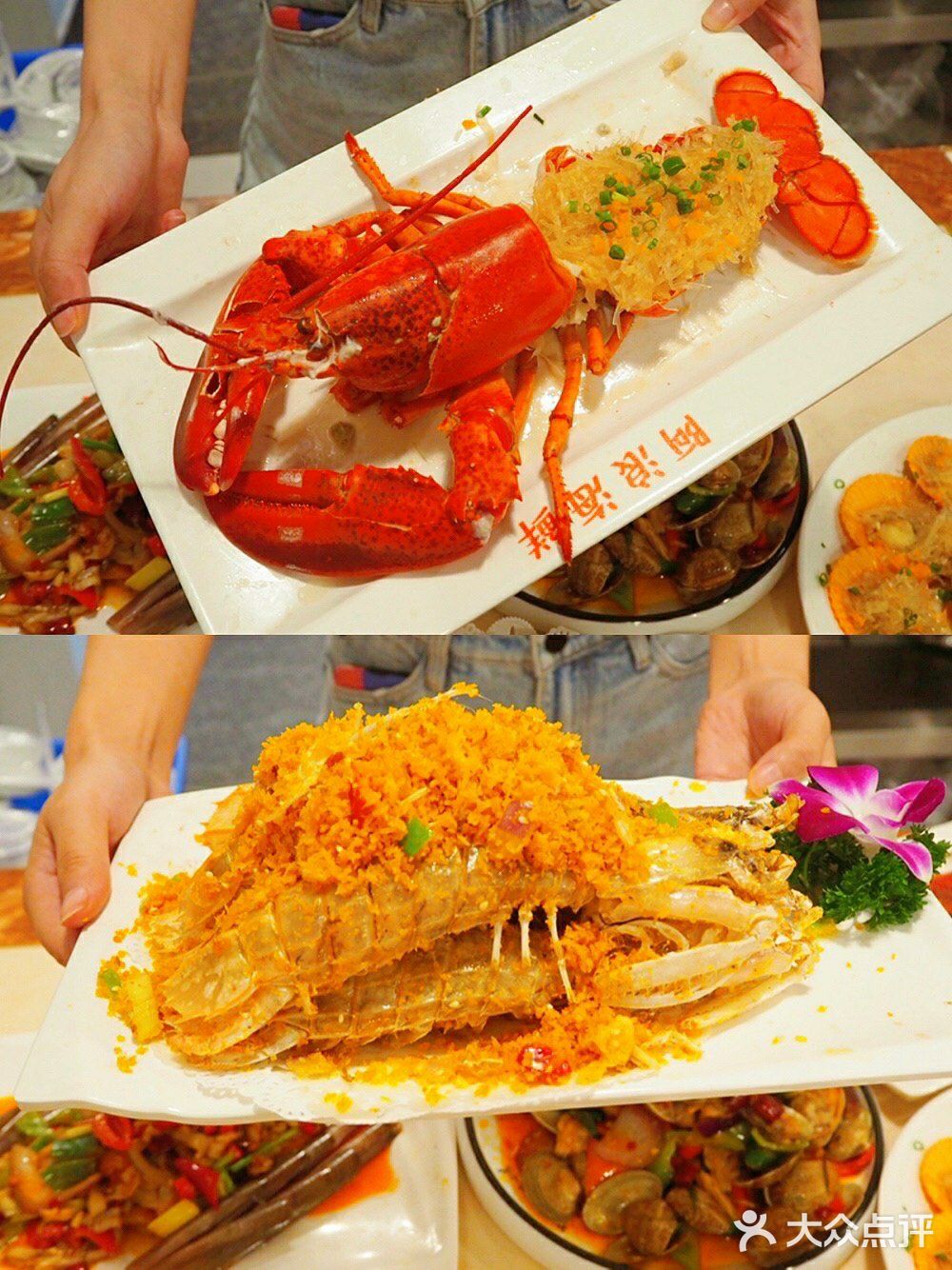 三亚海鲜，那一定要尝尝阿浪海鲜了[加油]