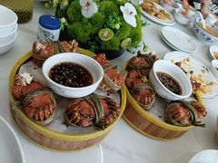 -七的湖·晚芳亭·阳澄湖农家菜·大闸蟹(莲花岛店)