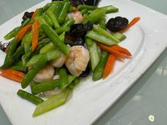 芦笋炒虾仁-老德州四合院·德州菜(天衢路店)