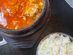 海鲜豆腐汤-包装马车·韩国料理·포장마차