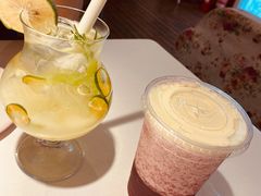 草莓柠檬气泡-秀儿家の小确幸花园西餐厅