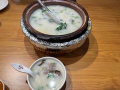 干贝排骨粥-粤仔湾砂锅粥(广益哥伦布店)