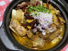 特色牛排锅-签到北派烧烤(四方坪店)
