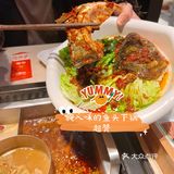 天冷第一餐火锅～牛蛙鱼头兼得