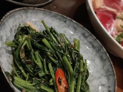 虾酱空心菜-Golden Lily河内巴黎法越料理餐厅(建国西路店)