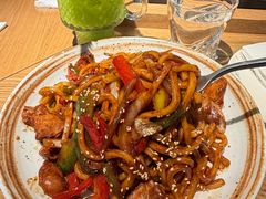椒麻鸡肉乌冬面-魏客咖啡(中铁中心店)