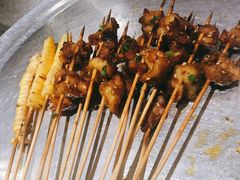 招牌羊肉串-烎记烧烤(蓝天花园店)