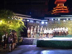 侗寨村民歌舞表演-肇兴侗寨