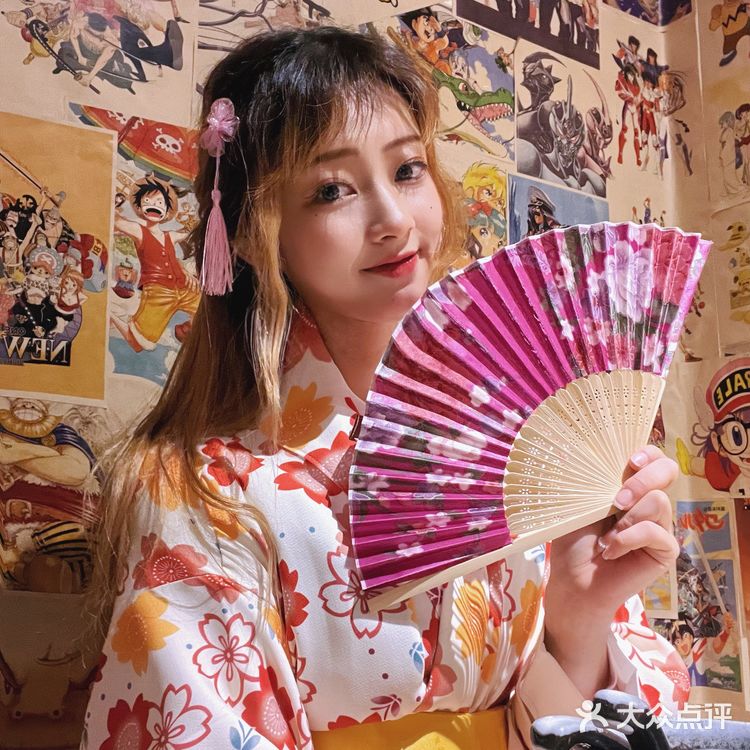 樱花妹妹的仪式感 ‖ 穿着和服恰日料耶✌🏻️