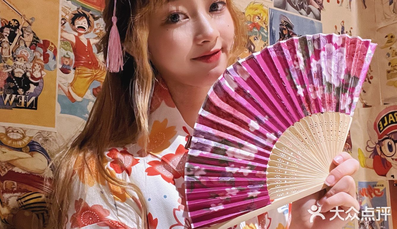 樱花妹妹的仪式感 ‖ 穿着和服恰日料耶✌🏻️