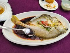 葱油黄鱼-万柳阁小馆·花园餐厅(龙潭湖店)