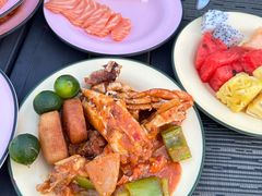 -JW万豪厨房餐厅·滨海草坪烧烤·海鲜·海景(三亚绿发山海天JW万豪酒店)