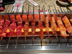 现穿羊肉串-丰茂烤串(钦州北路店)