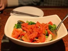 上汤西兰花-绿茶餐厅(华联万柳店)