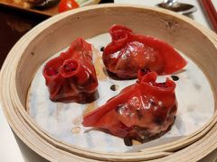 火龙果菌皇饺-广州中心皇冠假日酒店·百粤楼