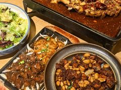 铁板黑椒牛柳虾仁-小巷餐厅(五大街店)