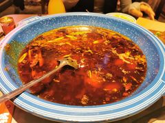 重庆原始红油现炒锅底-王歘歘·chuǎ火锅(五道营店)