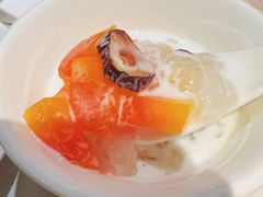 椰子木瓜炖雪蛤-黑明餐厅(白鹭洲店)