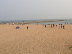 沙滩-青岛第二海水浴场