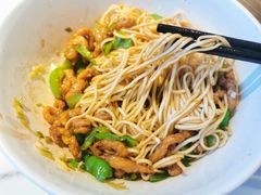 青椒肉丝盖浇面-花园茶楼(兴城西路店)