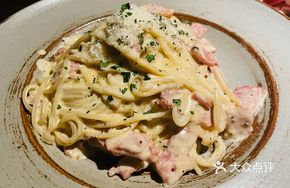 Smoked Bacon Cream Pasta